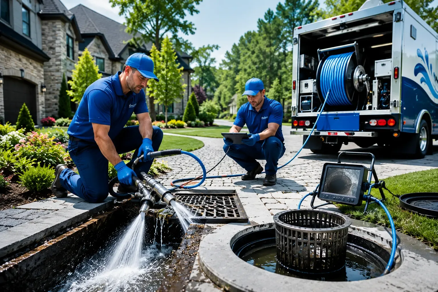 Local outdoor drain cleaning professionals in Sharps, VA