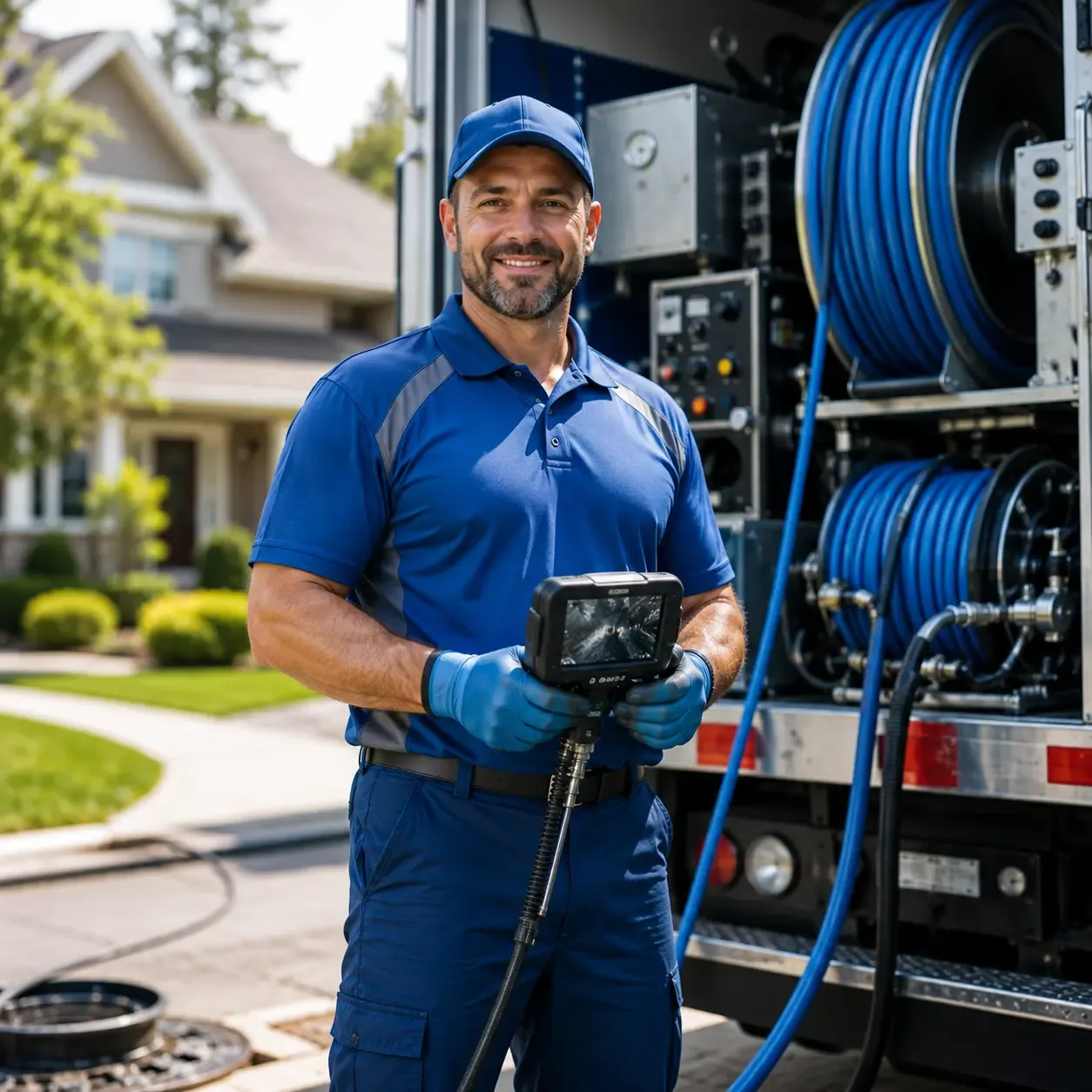 Local outdoor drain cleaning specialists in Sharps, VA